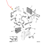 Coolant hose 9841232380 Electricity Peugeot 208 E