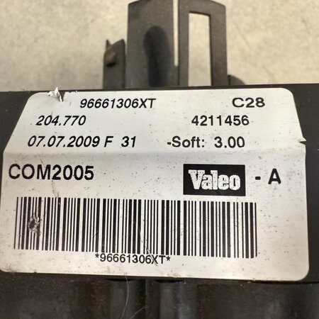 Steering column combination switch with article number 96661306XT Peugeot 207