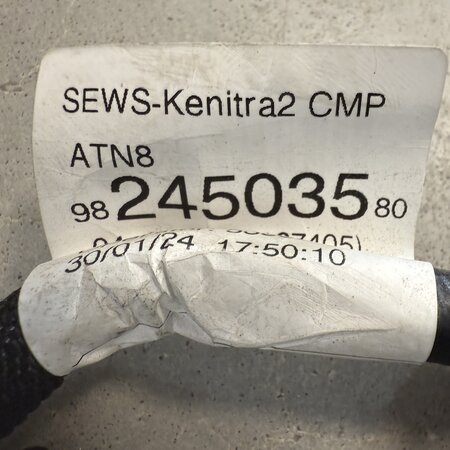 Versnellingsbak/transmissie kabelboom 9824503580 Peugeot 2008 II