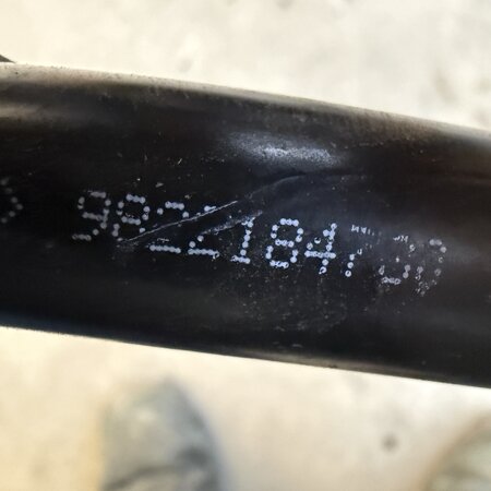 Waterslang  Peugeot 3008 II Hybride/ Achter/9822184780