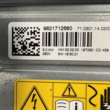 Wärmetauscher mit der Artikelnummer 9821712680 für Peugeot 3008 II Hybrid