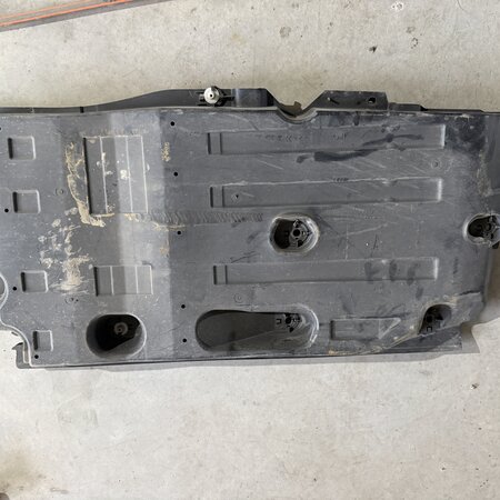 Right bottom protection plate with article number 9848007880 Peugeot 2008 II