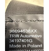 Veiligheidsgordels Rechts-voor met artikelnummer 98094638XX Peugeot 3008 II