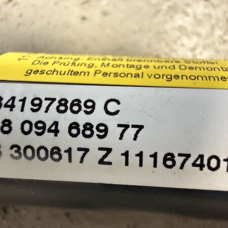 Gurtstraffer vorne links 9809468977 Peugeot 3008 II