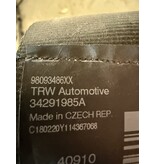 Seat belts left rear with article number 98093486XX Peugeot 5008II