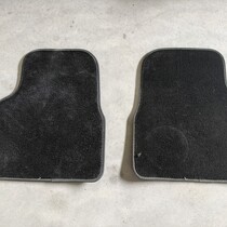 Floor mats left and right rear 98493045ZD Peugeot 2008 II GT green stitching