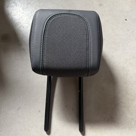 Rear Headrest Peugeot 2008II green stitching