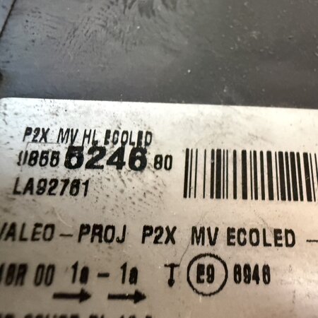 Headlight Left Front Eco Led 9855524680 Peugeot 208 II