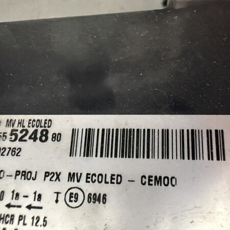 Headlight Right Eco LED 9855524880 Peugeot 208 II