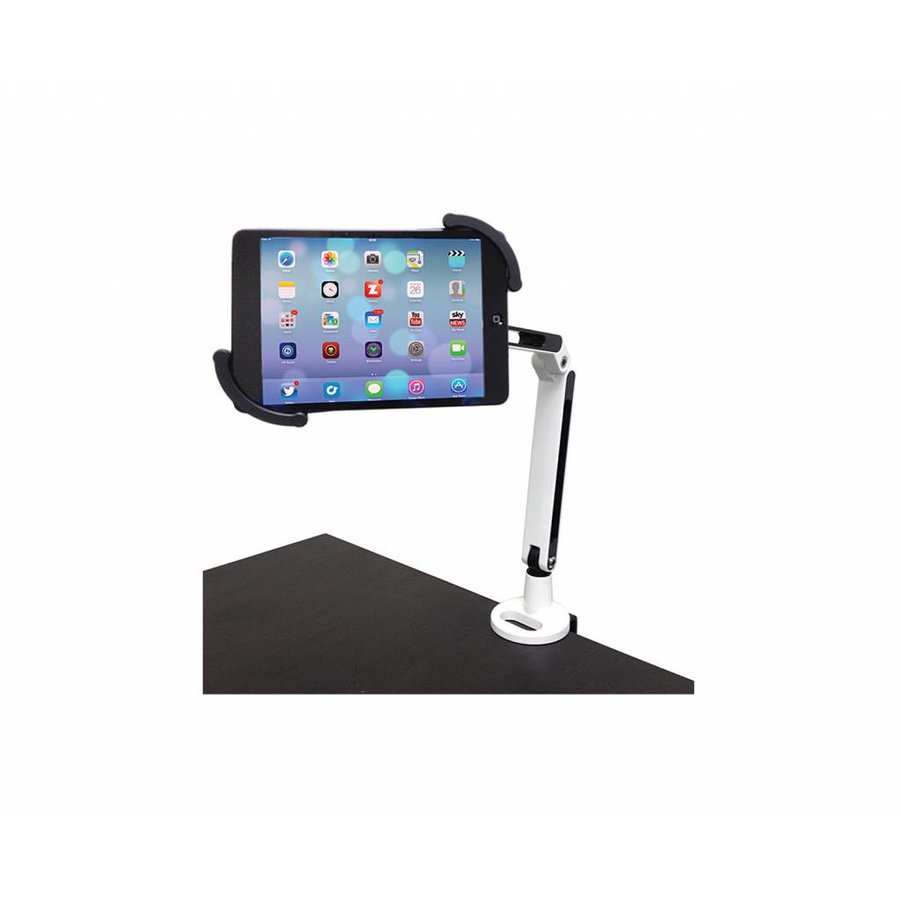 Universal Swing Arm Desk Mounting System For Tablets Tabletdockshop