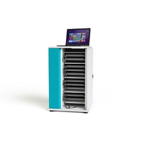 Chromebook en Laptop kast met 16 vakken en geïntegreerde laadfunctionaliteit