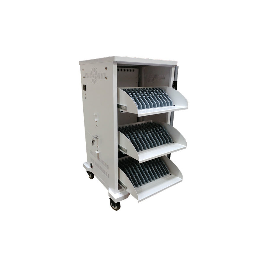 T36 For 36 Ipads Tablet Charge And Sync Cabinet On Wheels