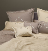 Graser - feinste Bettwäsche Graser Bettwäsche - Stickerei Hirsch Satin mandel