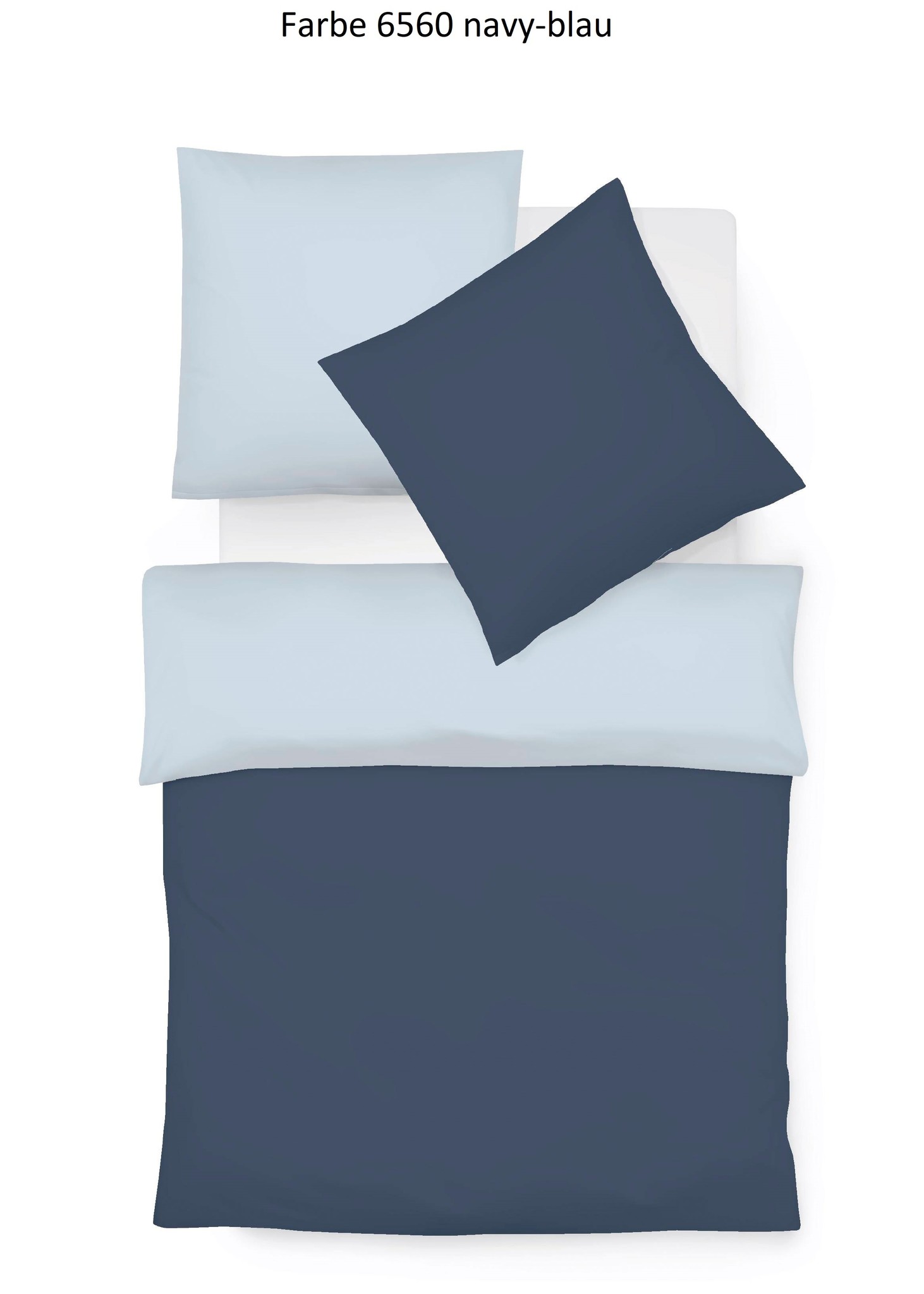 fleuresse – Hochwertige Bettwäsche   Provence W- Leinen Wendebettwäsche -7 Farbstellungen-50% Leinen 50% Baumwolle