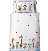 fleuresse – Hochwertige Bettwäsche    Kids Collection Kinder Bettwäsche bunte Motive-Fleuresse