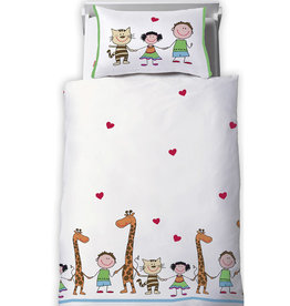  fleuresse – Hochwertige Bettwäsche Kids Collection Kinder Bettwäsche bunte Motive-Fleuresse