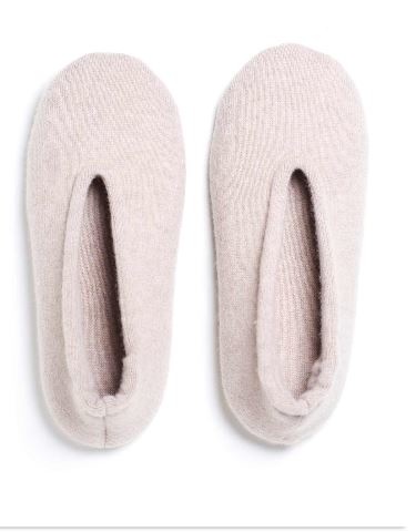 Kaschmir Hausschuhe Ballett Slipper 100% Cashmere