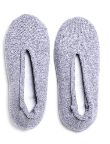 Kaschmir Hausschuhe Ballett Slipper 100% Cashmere