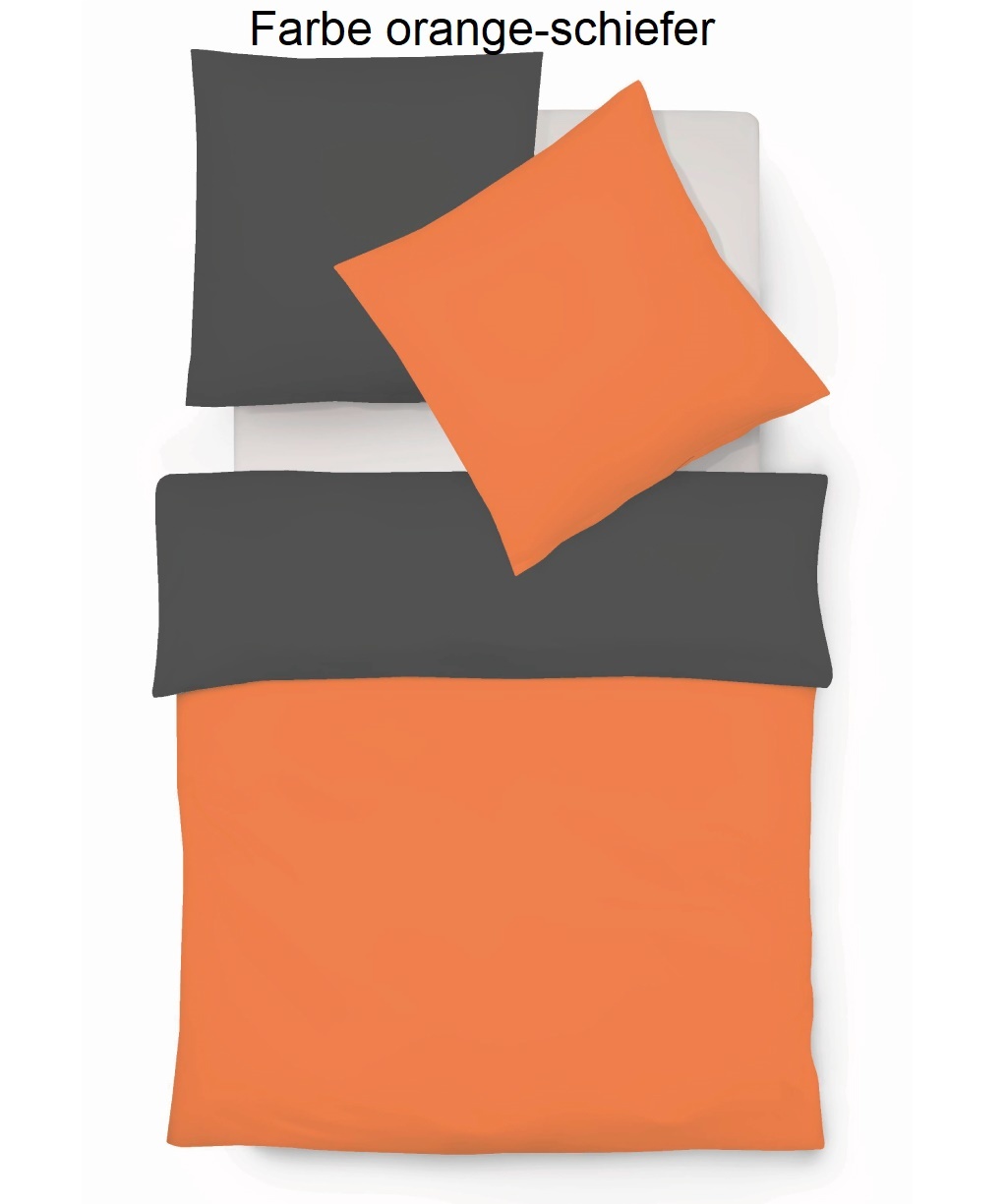 fleuresse – Hochwertige Bettwäsche   Provence W- Leinen Wendebettwäsche -7 Farbstellungen-50% Leinen 50% Baumwolle