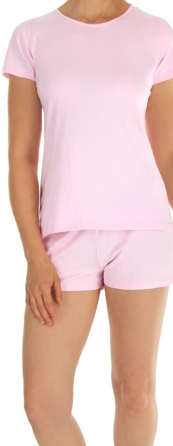 Novila   NOVILA Damen Pyjama Maja 8701 Rose - 1/2