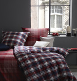 fleuresse – Hochwertige Bettwäsche Fleuresse LECH - Flanell Bettwäsche - Rot  604264