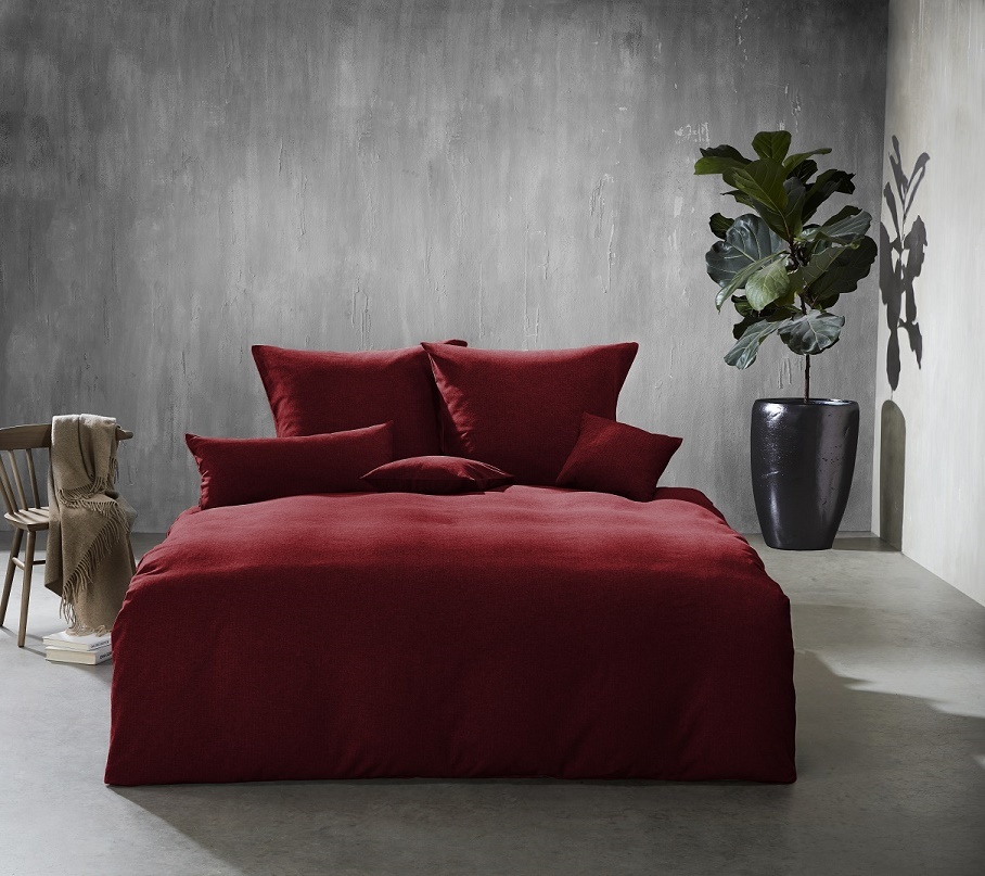 fleuresse – Hochwertige Bettwäsche Fleuresse LECH - Flanell Bettwäsche -8 versch. Unifarben  603089