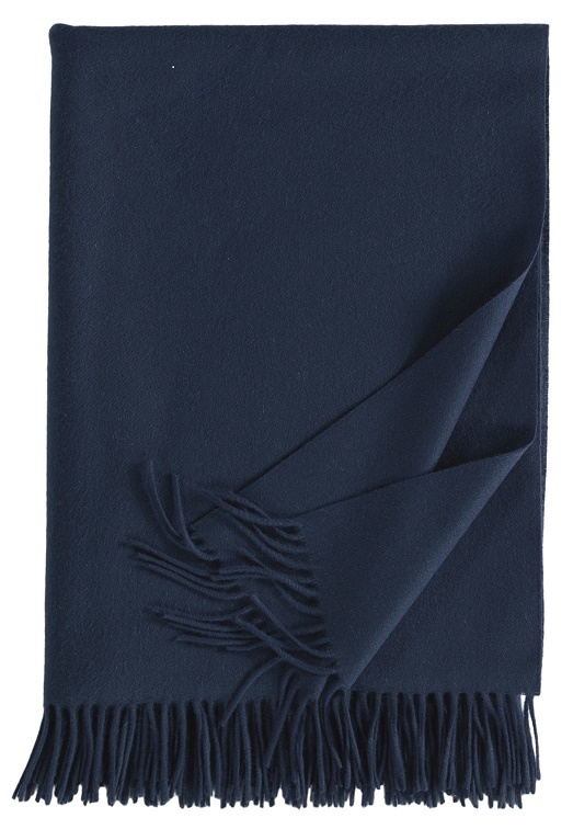 Eagle Produkts Windsor Cashmereplaid 100% Kaschmir Farbe marineblau 1229