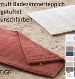 Rhomtuft Rhomtuft Badezimmerteppich PRESTIGE 100% Baumwolle    21 Farben lieferbar - viele Größen - Wunschfertigung