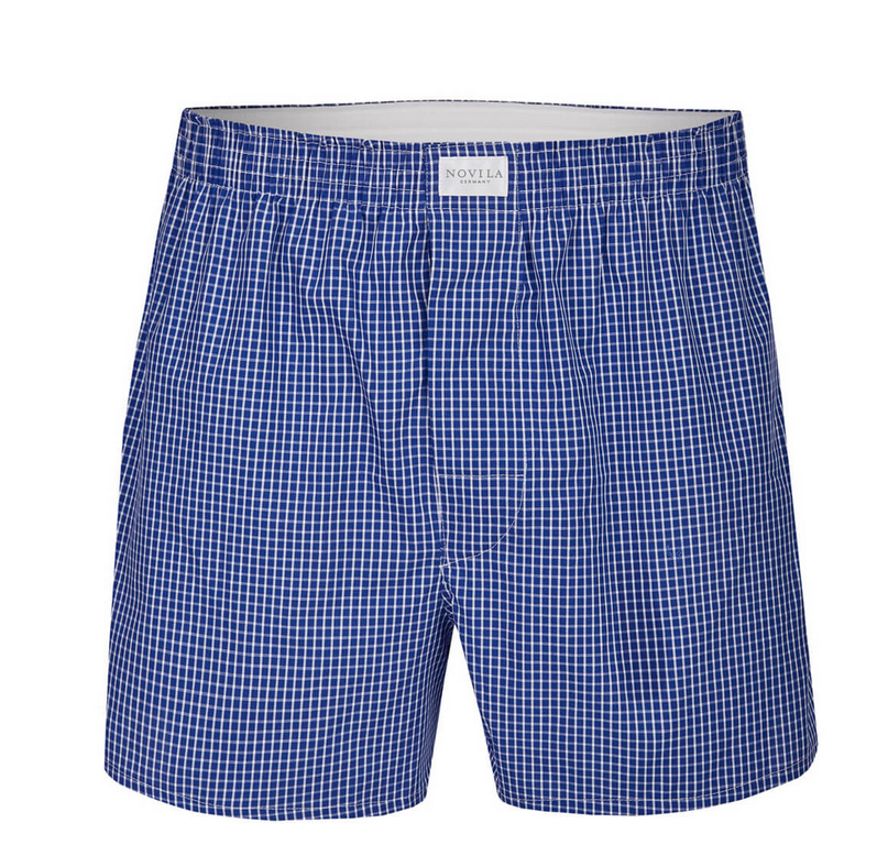 Novila Novila Boxershorts 9554-55 feinkariert 3 Farben