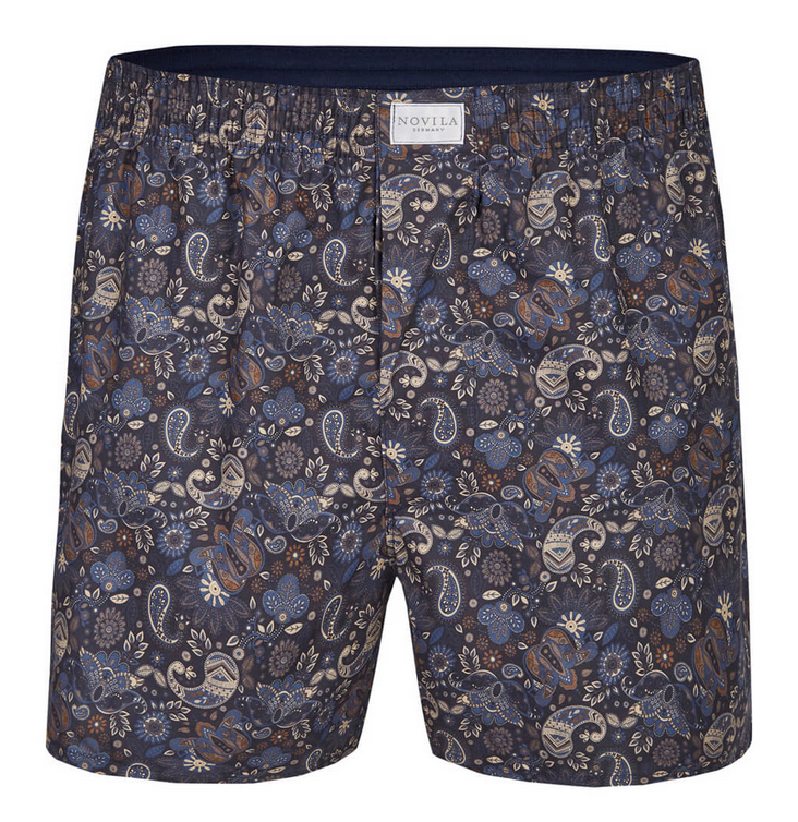 Novila Novila Boxershorts 8676-55 dezentem Paisly-dessin