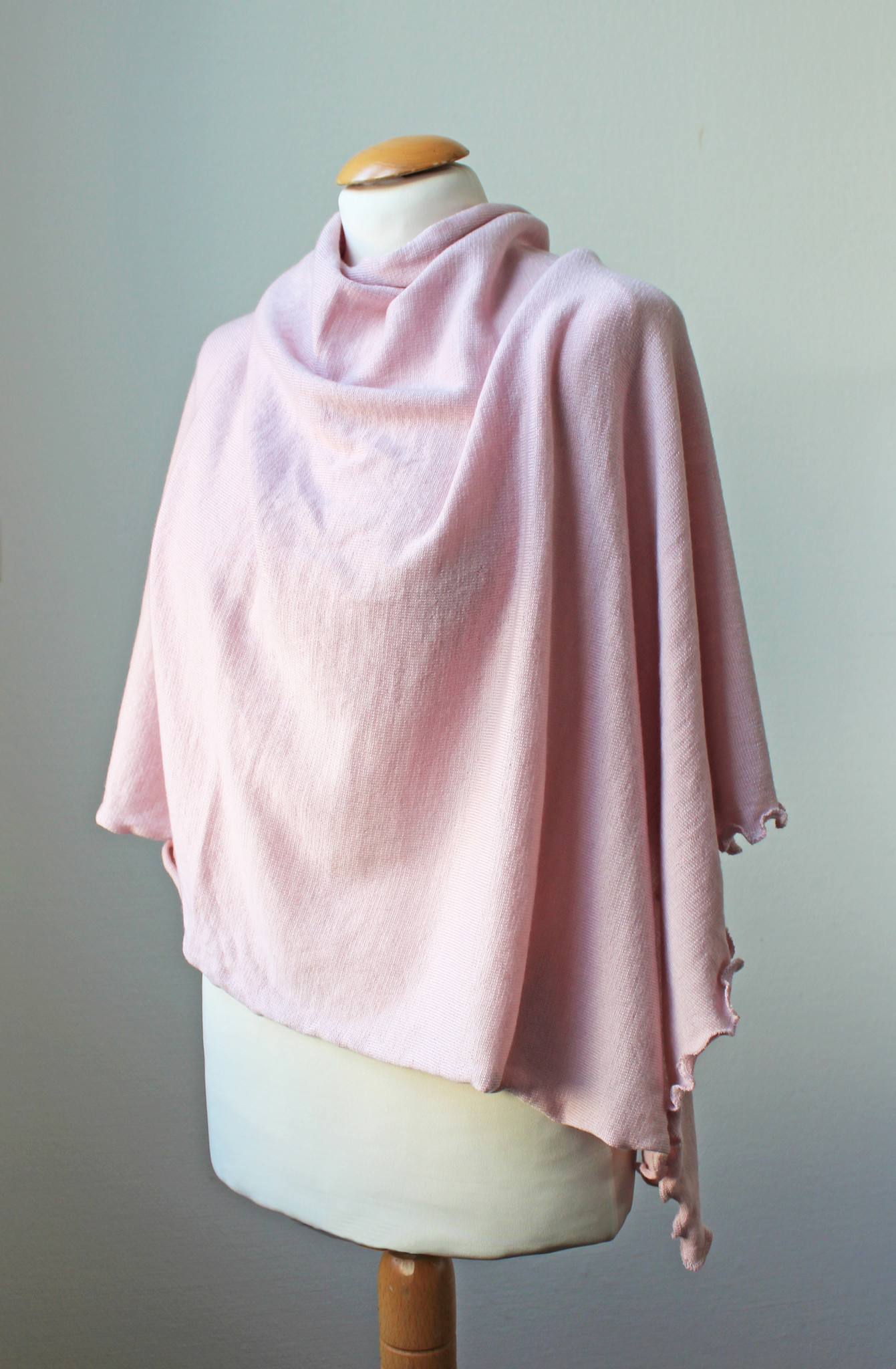 Eagle Produkts   Poncho Helen-Baumwolle-Cashmere - 12 Farben lieferbar