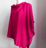 Eagle Produkts   Poncho Helen-Baumwolle-Cashmere - 12 Farben lieferbar