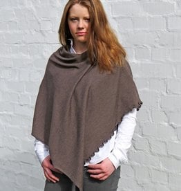 Eagle Produkts Poncho Helen-Baumwolle-Cashmere - 12 Farben lieferbar