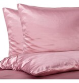 Sichou Seidenmanufaktur  Sichou Seidenbettwäsche Satin altrose Uni 100% feinste Maulbeerseide