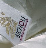 Sichou Seidenmanufaktur   Sichou Seidenbettwäsche Fleur seidenweiß 100% feinste Maulbeerseide