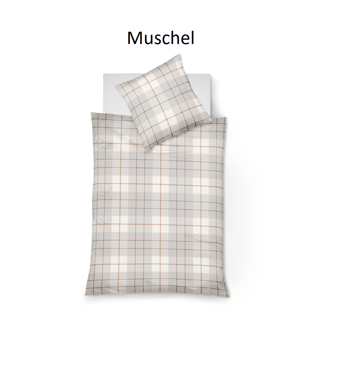 fleuresse – Hochwertige Bettwäsche Fleuresse Fleuresse LECH - Flanell Bettwäsche - Klassisch kariert 3-Farben 604112