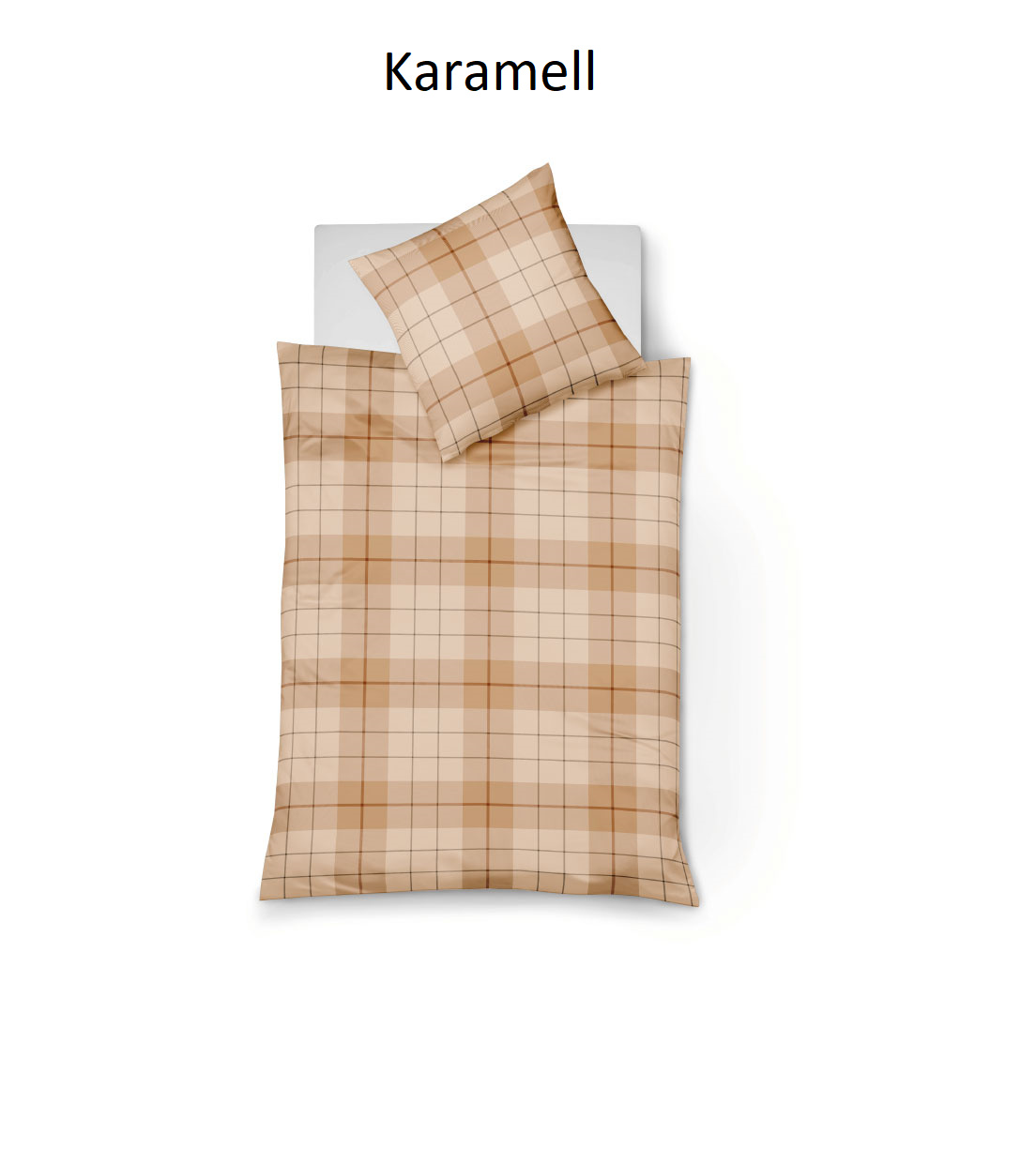 fleuresse – Hochwertige Bettwäsche Fleuresse Fleuresse LECH - Flanell Bettwäsche - Klassisch kariert 3-Farben 604112