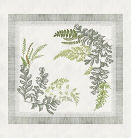 Garnier Thiebaut Angebot-Reduziert-Garnier Thiebaut Tischdecke  Bouquet de Fougeres bouleau