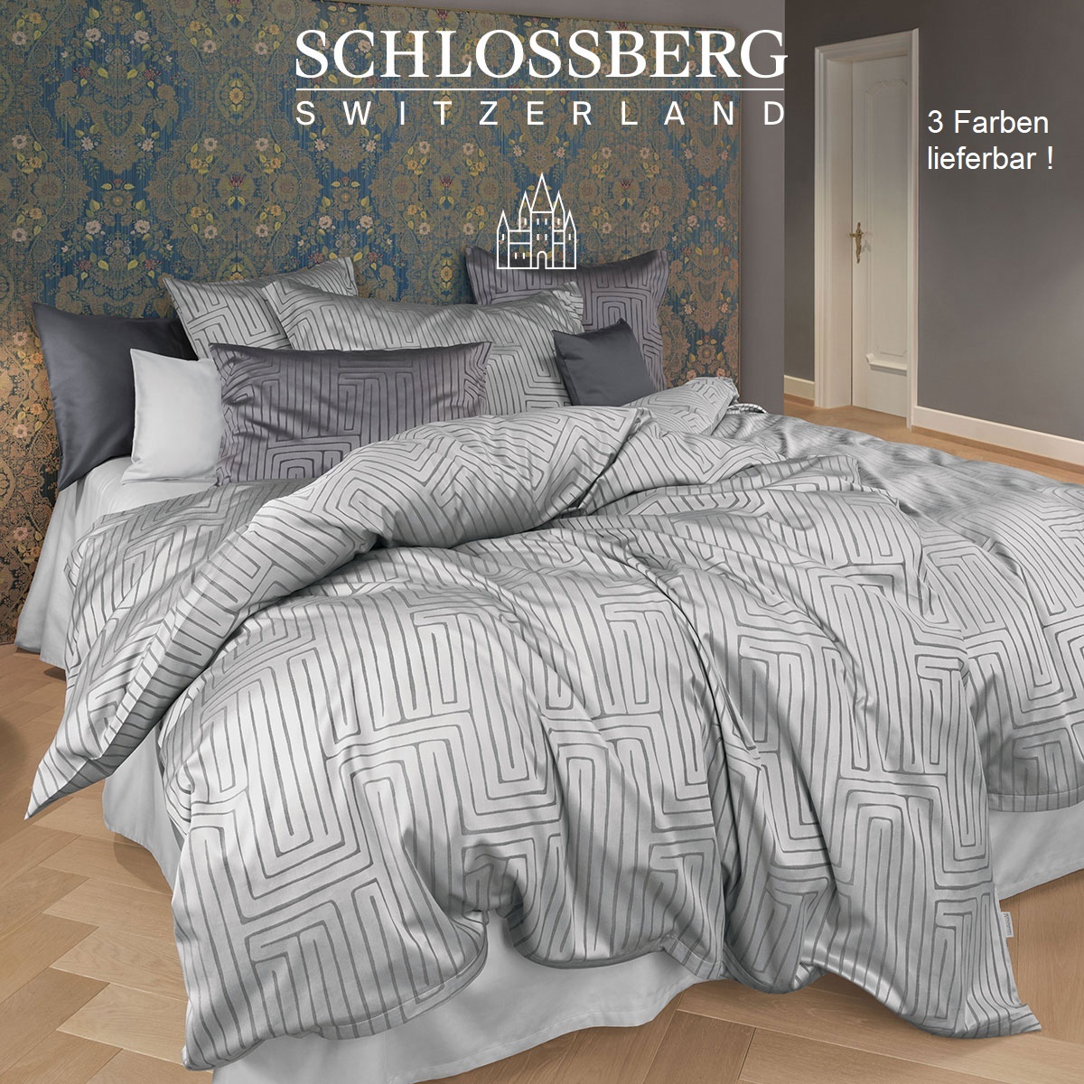 Schlossberg     Schlossberg-SILAS -Jacquard de Luxe - 3 Farben