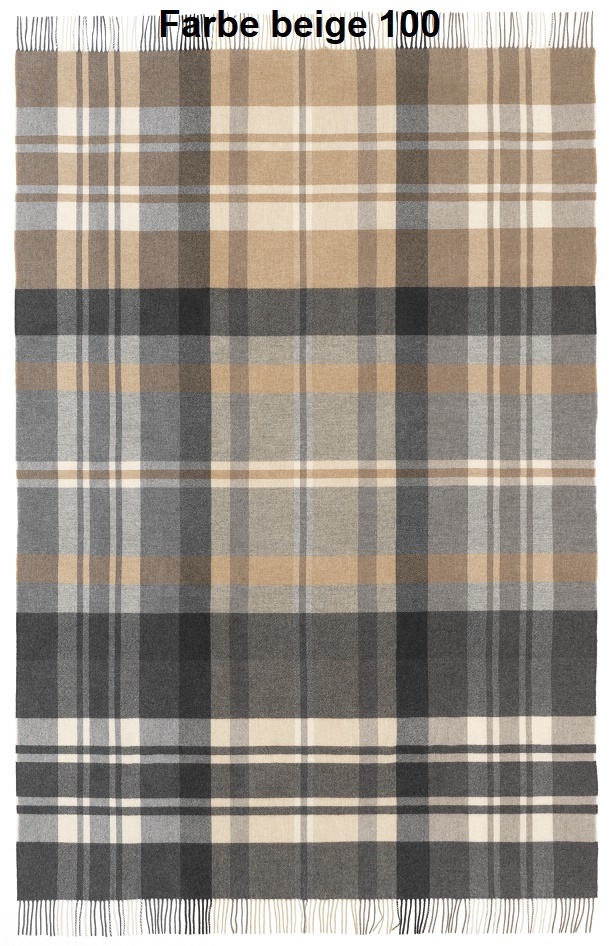 Eagle Produkts  DUNDEE  Plaid Karomuster-100% Virgin Wool- 3 Farben