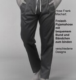 Novila  Novila Einzelhose Frank Flanell 8642 hellblau