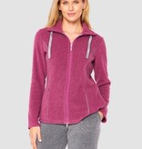 Féraud - Rösch  Rösch Kuscheliger Hausanzug Fleece himbeer-grau