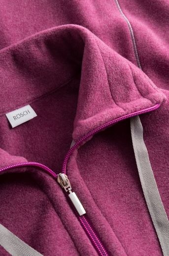 Féraud - Rösch  Rösch Kuscheliger Hausanzug Fleece himbeer-grau