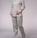 Novila   Novila Damen Schlafanzug    Luna 8706 Jersey Farbe taupe Baumwolle