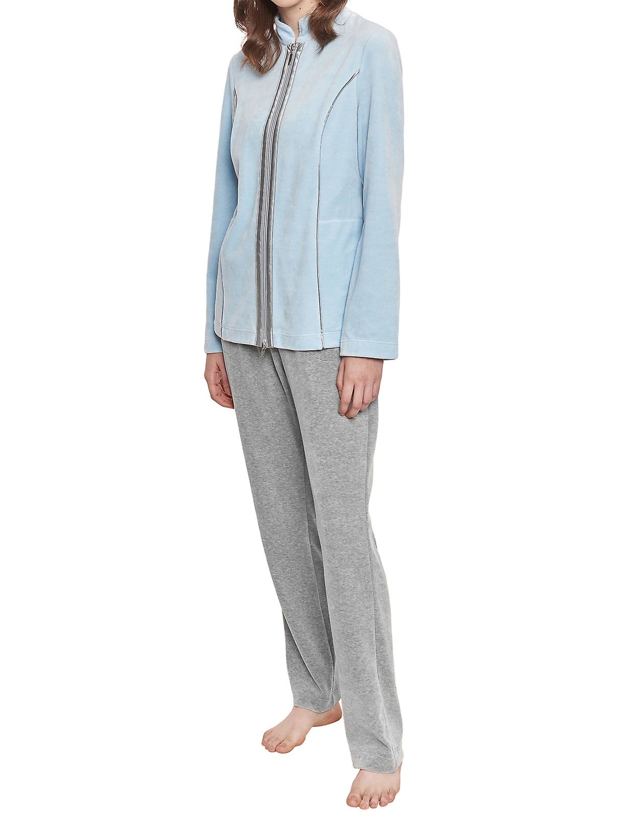 Féraud - Rösch  Angebot-Reduziert Größe 38 Rösch Kuscheliger Hausanzug Nicki bleu-grey