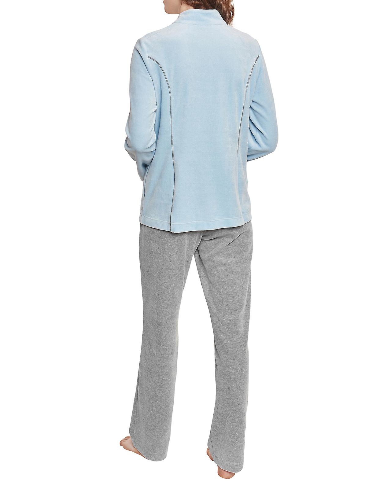 Féraud - Rösch  Angebot-Reduziert Größe 38 Rösch Kuscheliger Hausanzug Nicki bleu-grey