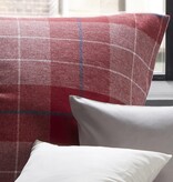 fleuresse – Hochwertige Bettwäsche Fleuresse LECH - Flanell Bettwäsche - Klassisch kariert -rot  604112