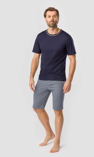 Féraud - Rösch    Rösch Herren Pyjama Round-Neck mit kurzer Hose Größe 48-58