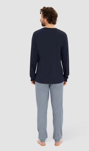 Féraud - Rösch     Rösch Herren Pyjama V-Neck lang Größe 48-58