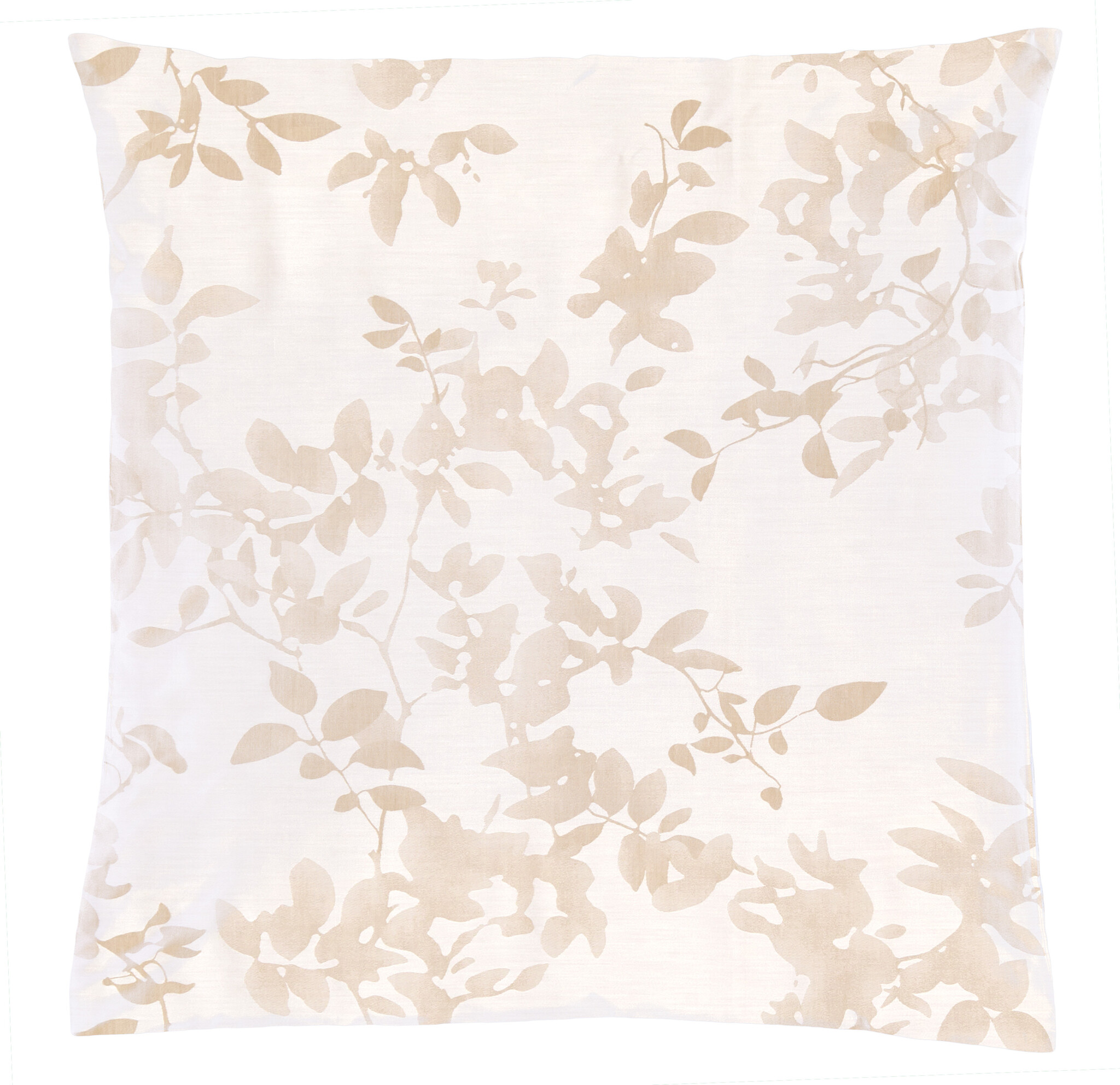 Christian Fischbacher  Fischbacher-LEAVES-Jaquard ivoire gewebt 100% Baumwolle